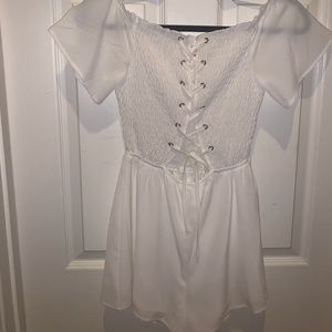 BLUEBLUSH White Romper